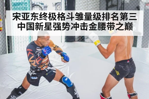 宋亚东终极格斗雏量级排名第三中国新星强势冲击金腰带之巅