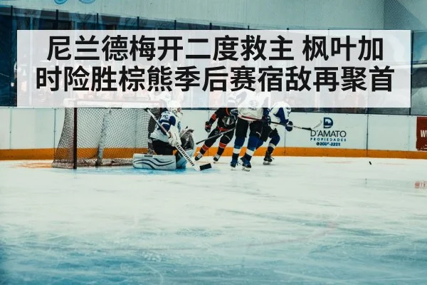 hockey player scoring goal